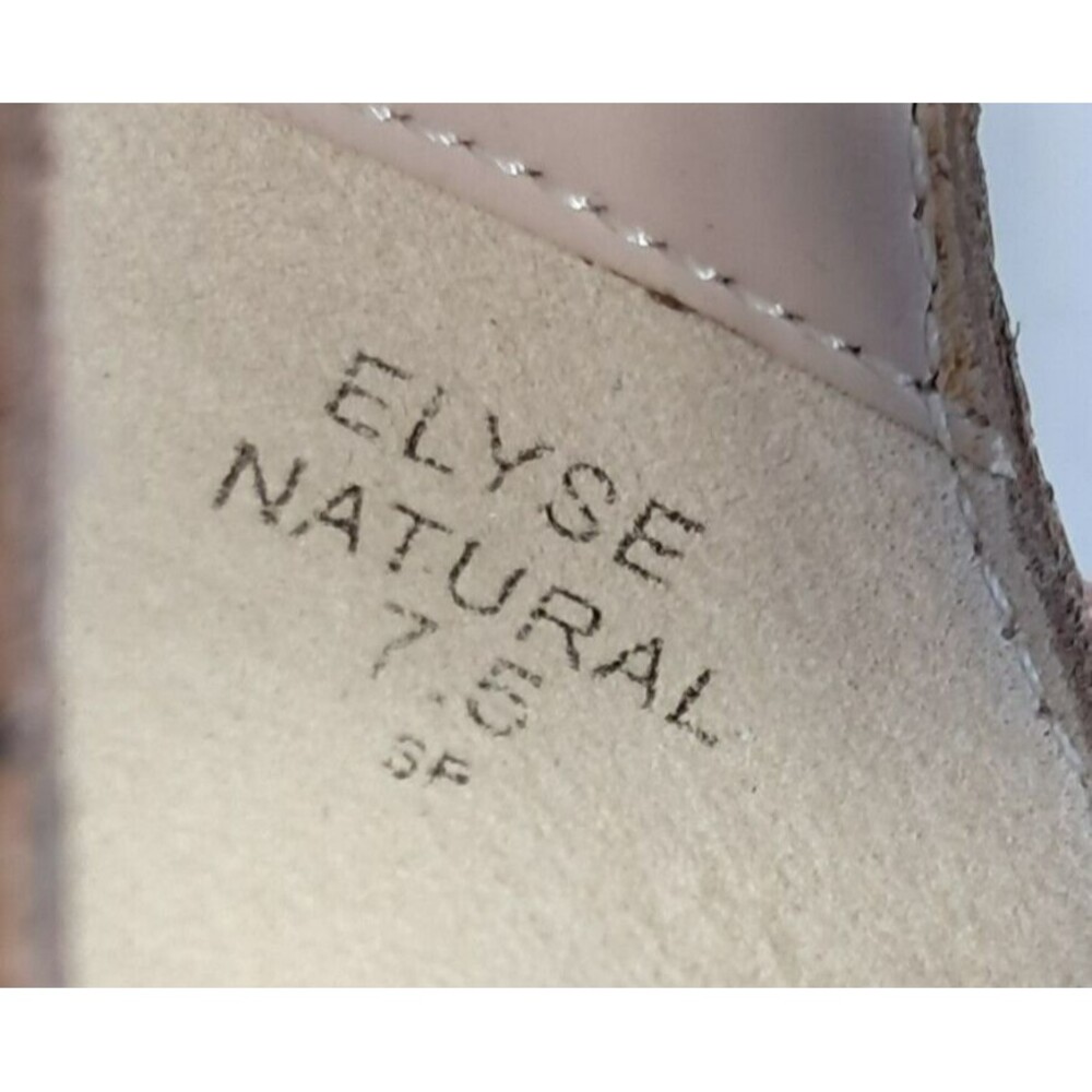 MRKT Elyse Natural Cork Strappy Summer Heels Size 7.5M Womens - Picture 11 of 15